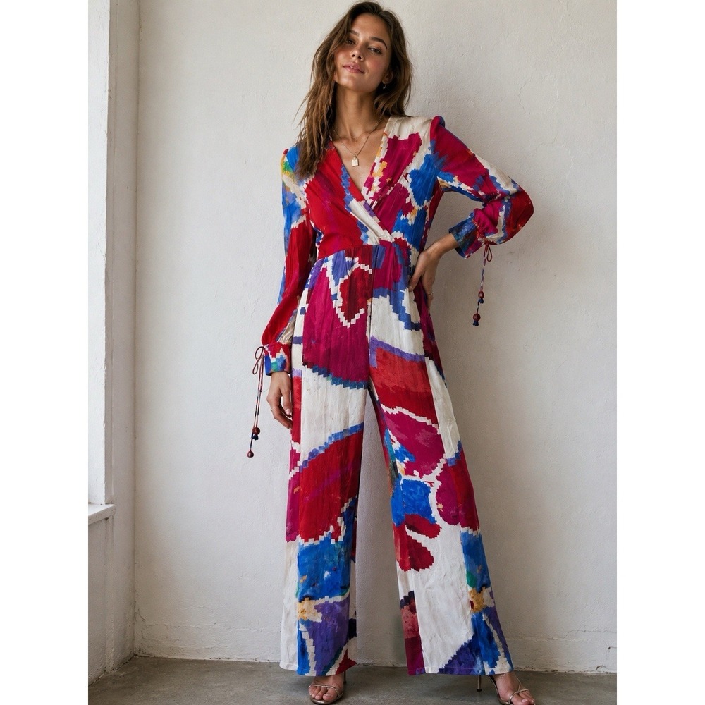 Revolve Saashka and Kinni Jumpsuit NWT Size Small